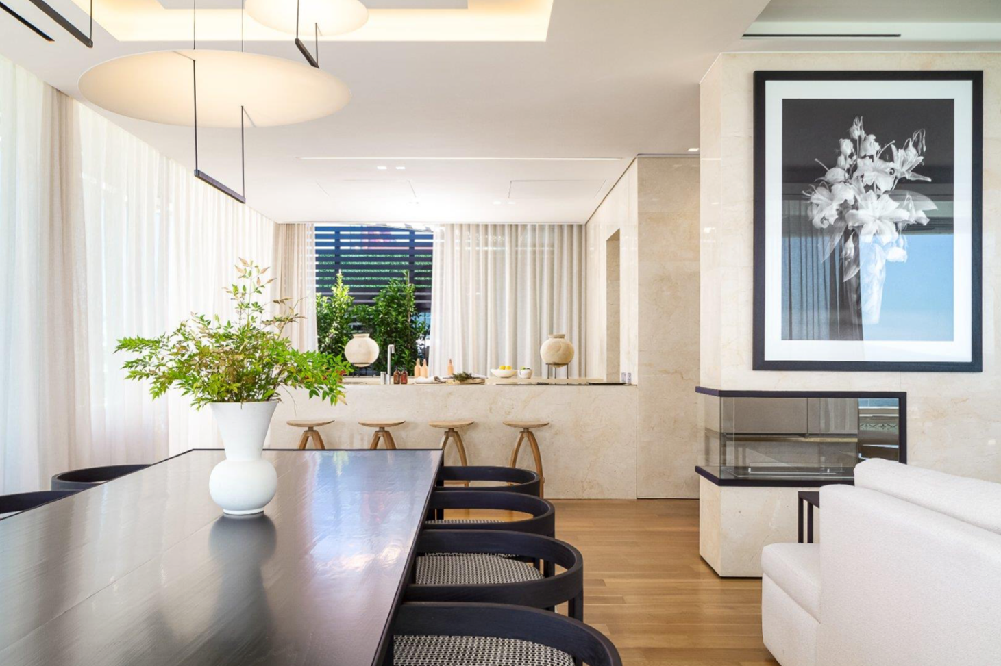 Contemporary Luxury with Scenic Vistas and Rooftop Pool